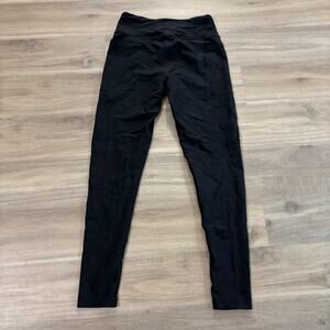 Victorias Secret Sport Black Leggings with Pockets Women Size Medium